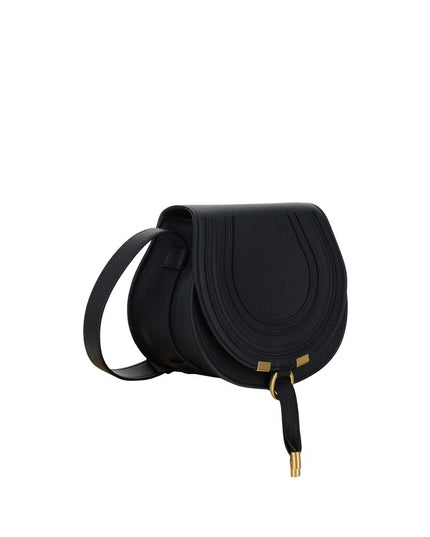 Chloé Black Calf Leather Bos Taurus Shoulder Bag