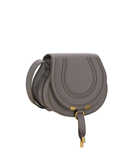 Chloé Gray Calf Leather Bos Taurus Shoulder Bag