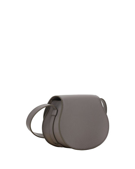 Chloé Gray Calf Leather Bos Taurus Shoulder Bag