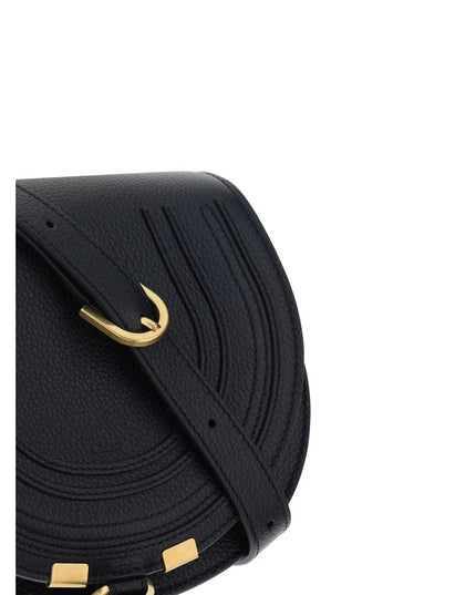 Chloé Black Calf Leather Bos Taurus Shoulder Bag