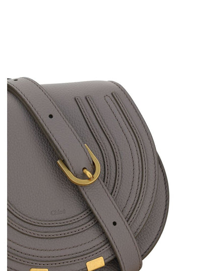 Chloé Gray Calf Leather Bos Taurus Shoulder Bag