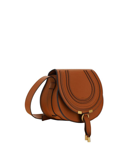 Chloé Brown Calf Leather Bos Taurus Shoulder Bag