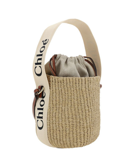 Chloé White Cotton Shoulder Bag