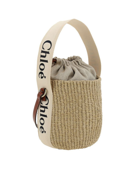 Chloé White Cotton Shoulder Bag