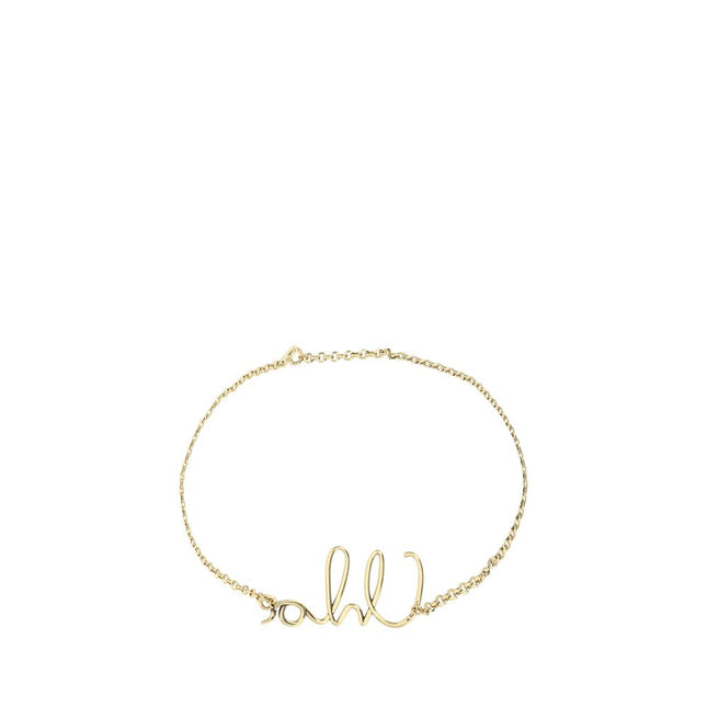 Chloé Gold Brass Thin Belt