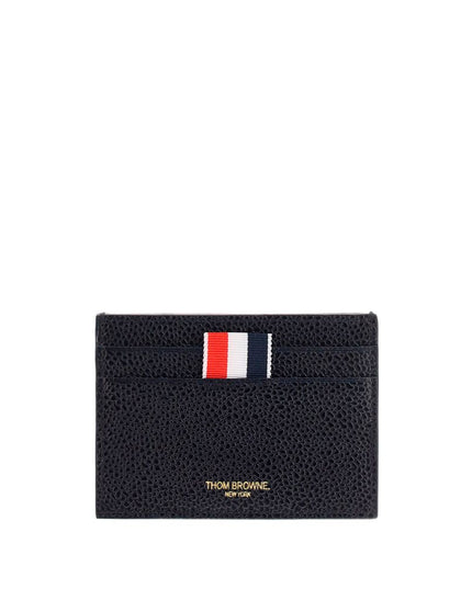 Thom Browne Black Calf Leather Bos Taurus Wallet