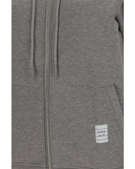 Thom Browne Gray Cotton Sweatshirt