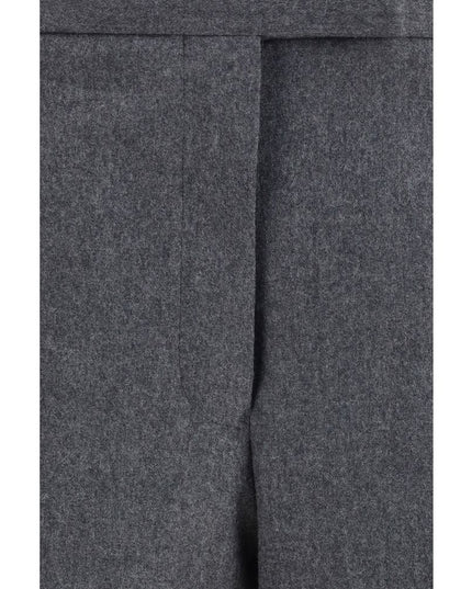 Thom Browne Gray Wool Bermuda Shorts