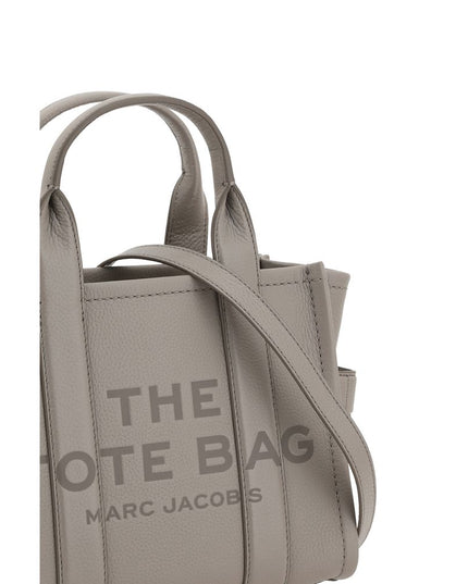 Marc Jacobs Gray Calf Leather Bos Taurus Handbag