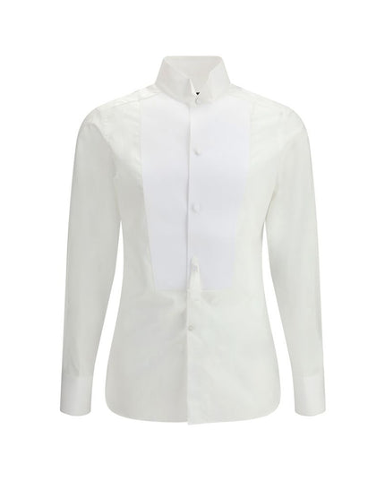 Tom Ford White Cotton Dress Shirt