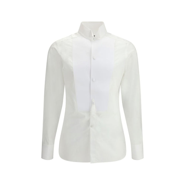 Tom Ford White Cotton Dress Shirt