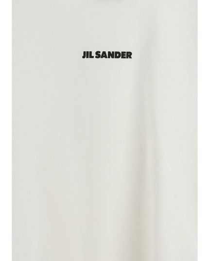 Jil Sander Cream Cotton T-Shirt