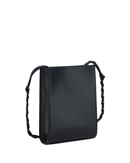 Jil Sander Black Calf Leather Bos Taurus Shoulder Bag