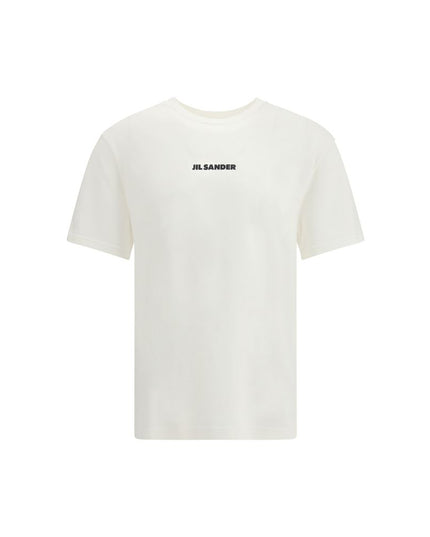 Jil Sander Cream Cotton T-Shirt