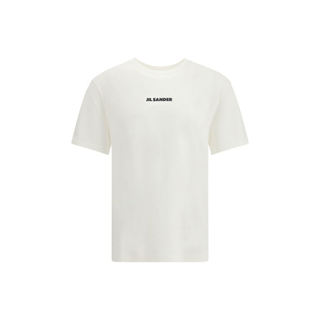 Jil Sander Cream Cotton T-Shirt
