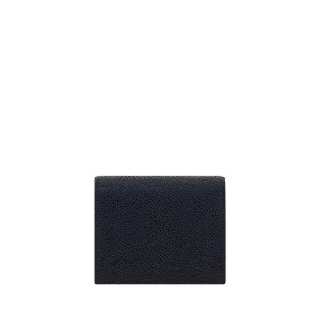 Thom Browne Black Calf Leather Bos Taurus Wallet