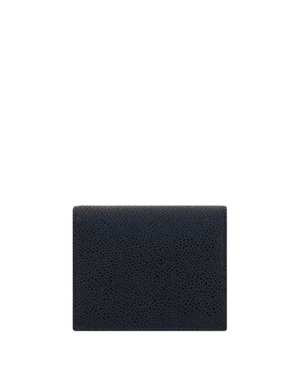 Thom Browne Black Calf Leather Bos Taurus Wallet