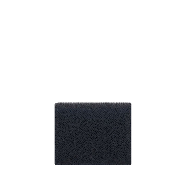 Thom Browne Black Calf Leather Bos Taurus Wallet