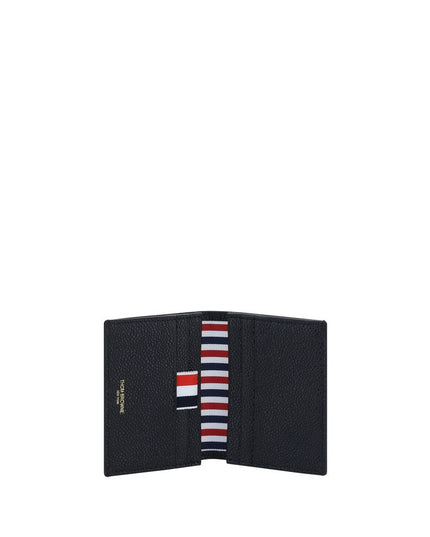 Thom Browne Black Calf Leather Bos Taurus Wallet