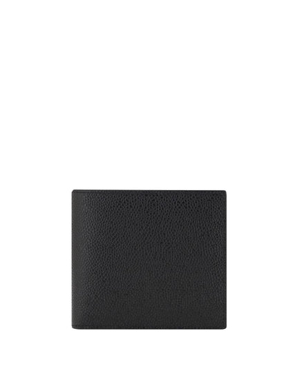 Thom Browne Black Calf Leather Bos Taurus Wallet