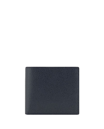 Thom Browne Blue Calf Leather Bos Taurus Wallet