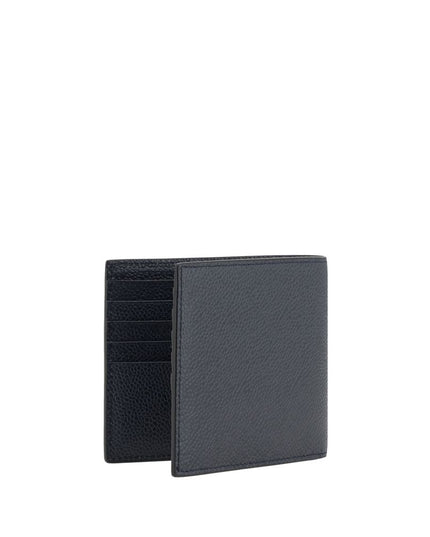Thom Browne Blue Calf Leather Bos Taurus Wallet