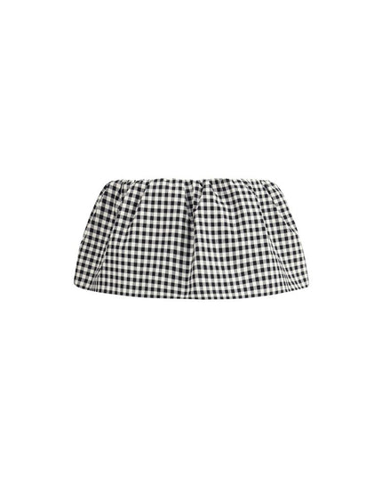 Miu Miu Multicolor Cotton Mini Skirt