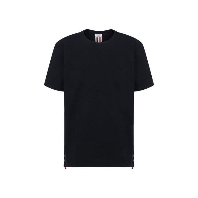 Thom Browne Blue Cotton T-Shirt