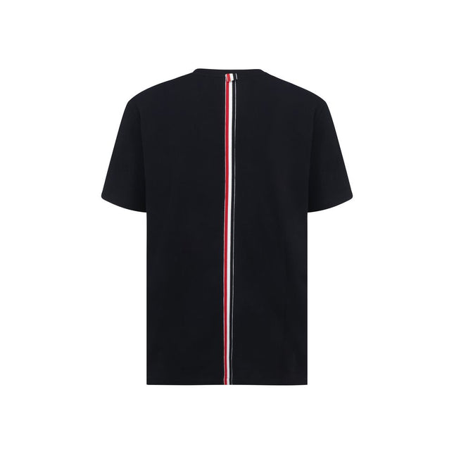Thom Browne Blue Cotton T-Shirt
