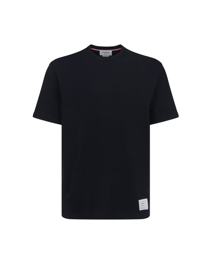 Thom Browne Blue Cotton T-Shirt