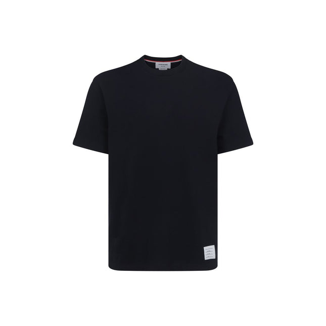 Thom Browne Blue Cotton T-Shirt