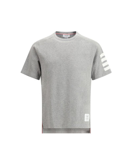 Thom Browne Gray Cotton T-Shirt
