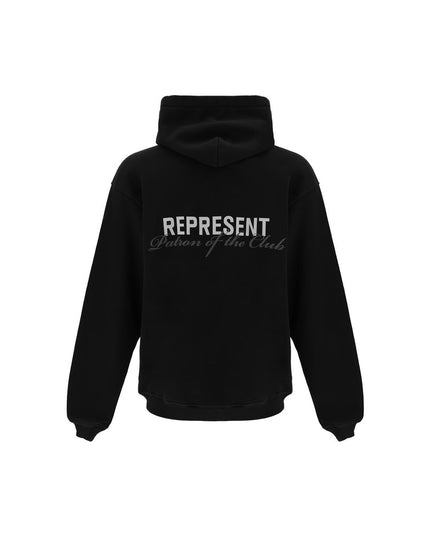 Represent Black Cotton Sweatshirt