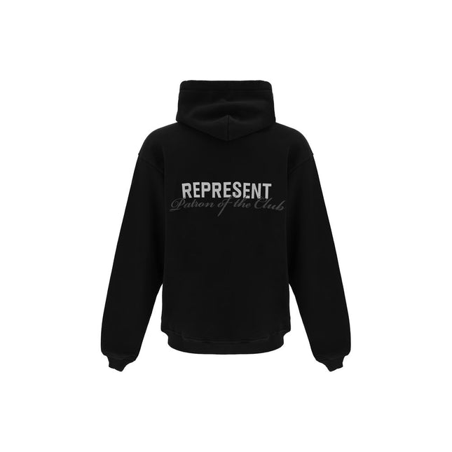 Represent Black Cotton Sweatshirt