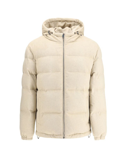 Etro Cream Cashmere Coat