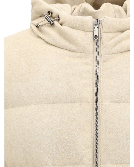 Etro Cream Cashmere Coat