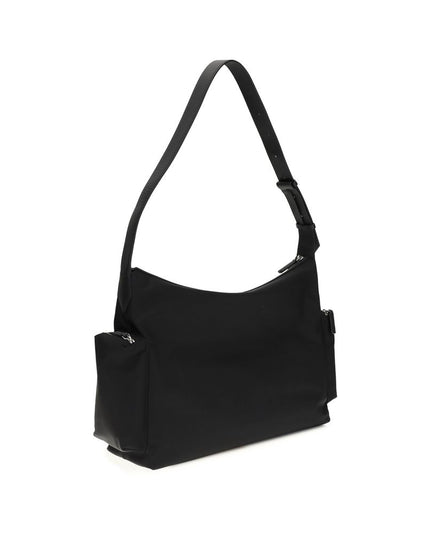 MCM Black Fabric Shoulder Bag