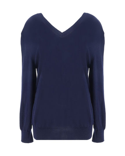 Prada Blue Cashmere Cardigan