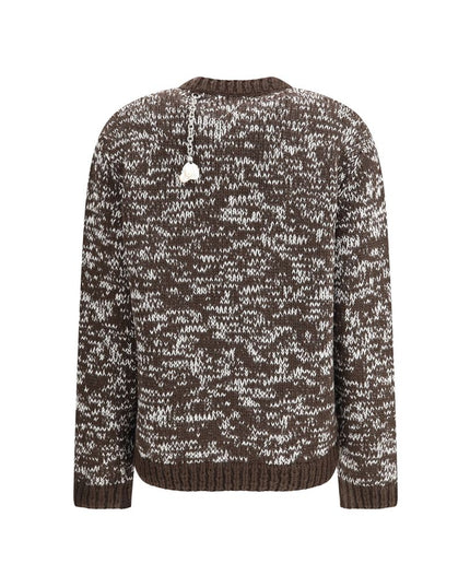 Prada Brown Fleece Wool Sweatshirt
