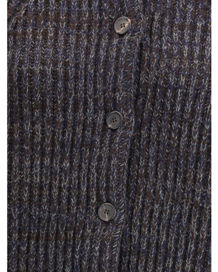 Prada Brown Merino Wool Cardigan
