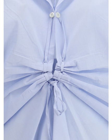Prada Light Blue Cotton Dress Shirt