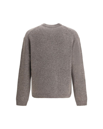 Maison Kitsuné Gray Wool Sweatshirt