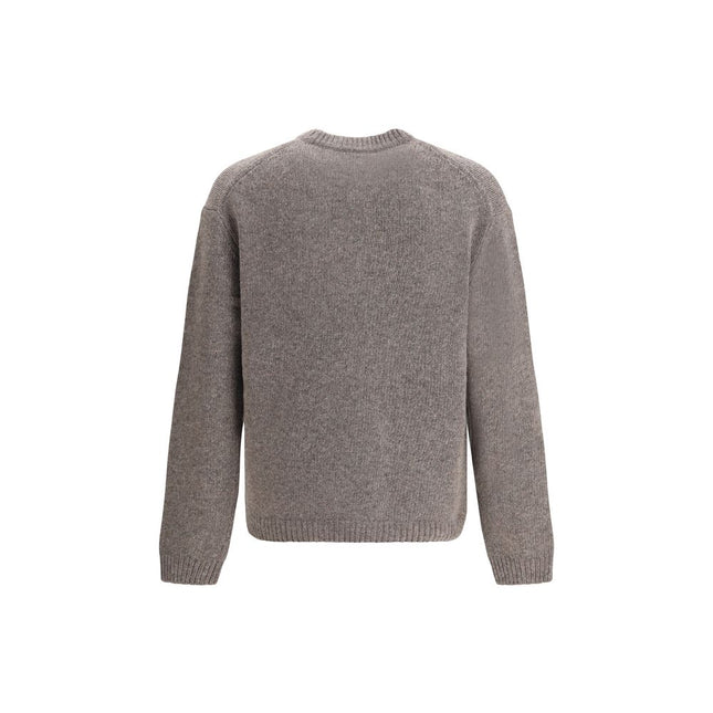 Maison Kitsuné Gray Wool Sweatshirt