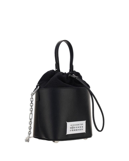 Margiela Black Calf Leather Bos Taurus Shoulder Bag