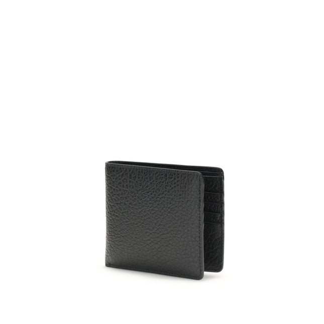 Margiela Black Calf Leather Bos Taurus Wallet