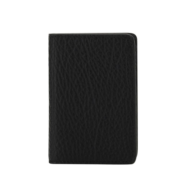 Margiela Black Calf Leather Bos Taurus Wallet