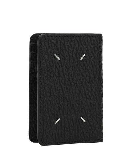 Margiela Black Calf Leather Bos Taurus Wallet