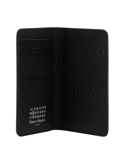 Margiela Black Calf Leather Bos Taurus Wallet