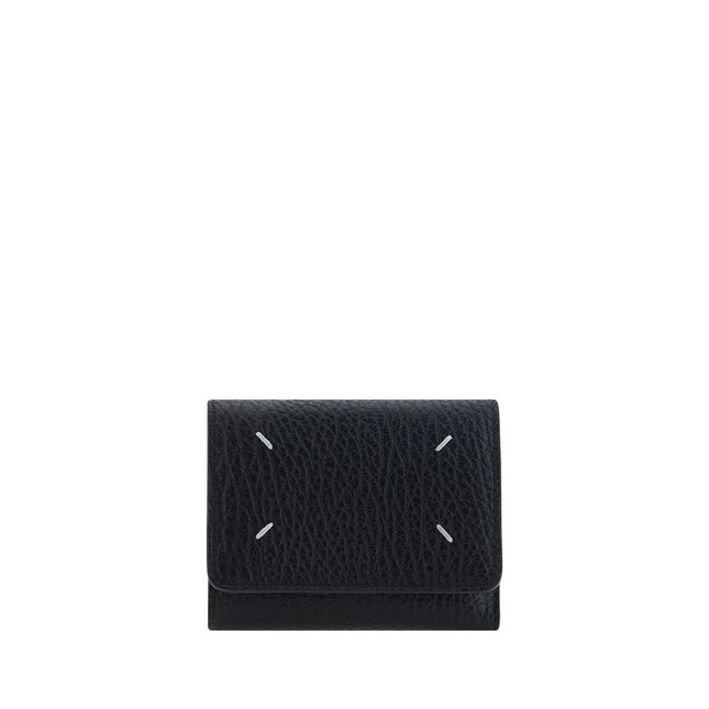 Margiela Black Calf Leather Bos Taurus Wallet