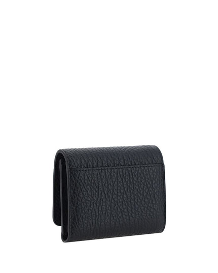 Margiela Black Calf Leather Bos Taurus Wallet